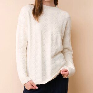 NWT! DongLi - 100% Cashmere Oversized Cable Sweater - Multiple Sizes
